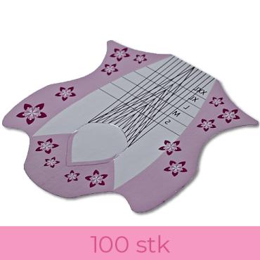 Negleform til stilettonegle 100 stk