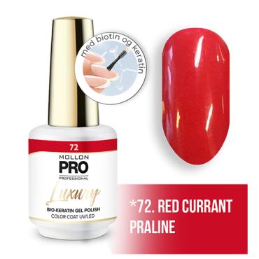 Luxury Gellak - 72 Red Currant Praline, 8ml